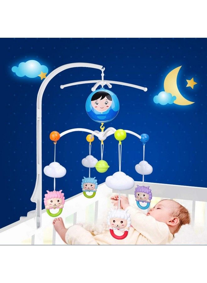 Estink Baby Mobile Holder 26 Inch White Baby Crib Mobile Music Box Bed Bell Toy Holder Toy Decoration Hanging Arm Bracket For Baby Bed Perambulator (Without Dolls) - Image 3