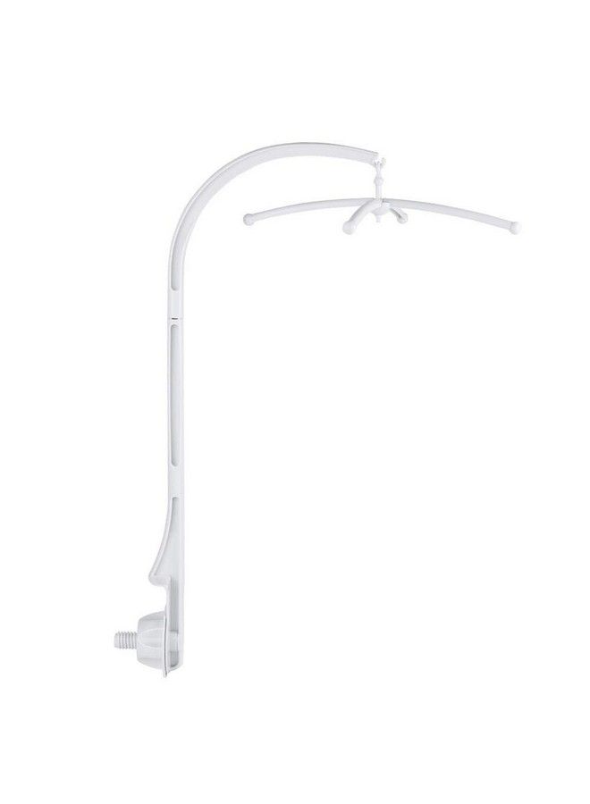 Estink Baby Mobile Holder 26 Inch White Baby Crib Mobile Music Box Bed Bell Toy Holder Toy Decoration Hanging Arm Bracket For Baby Bed Perambulator (Without Dolls) - Image 2