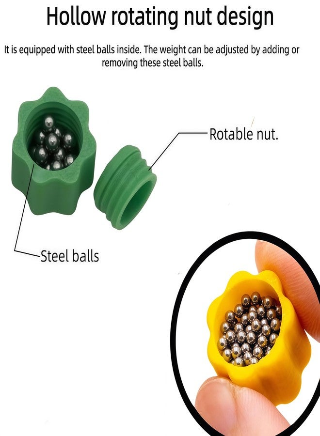 Redpai Gonggi Game Set Pack of 5 with Steel Beads - Authentic Korean Jackstones, 3D-Printed Durable Plastic Shells & Weighted Design forAdults, Traditional Toss & Catch Game Gift - Image 2