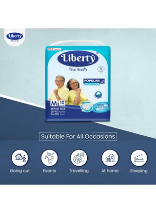 Adult Diaper Extra Large 10 Count 120-170 Cms 48-68 Inch - view 5