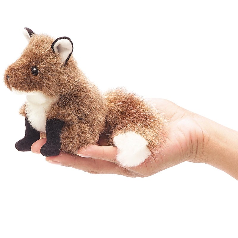 Folkmanis Mini Fox Finger Puppet - Image 1