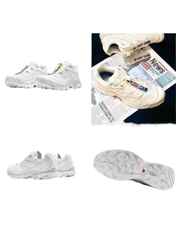 Salomon Salomon Men's and Women's Outdoor Mesh Breathable Couple Functional Sports Casual Shoes XT-6  - Image 5