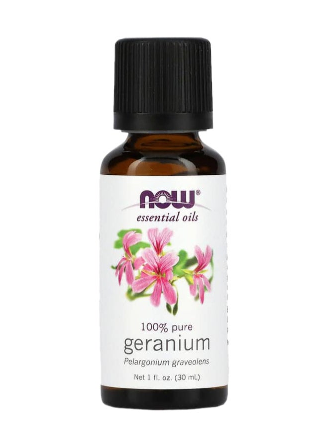 now Geranium Essential Oil 30ml - Image 1