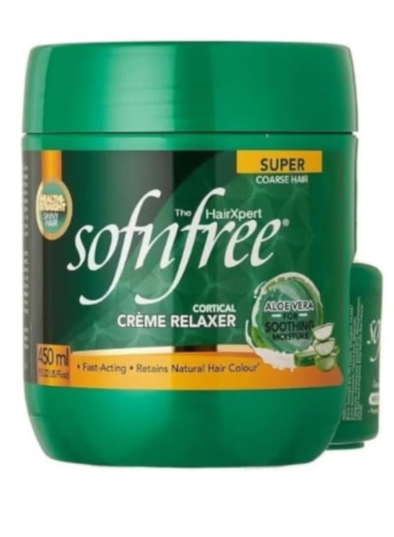 سوفن فري كريم سوفن فري لفرد الشعر لشعر ناعم كالحرير - 450 مل