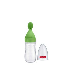 Fisher-Price Squeezy Silicone Food Feeder Green 125Ml  - Image 5