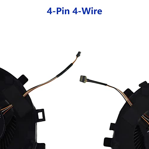 S-Union New CPU+GPU Cooling Fan Replacement for Razer Blade 15 RZ09-0270 RZ09-02705E75 RZ09-02705E76 RZ09-0300 RZ09-03009E97 RZ09-0328 RZ09-03287E72 Series Game Laptop (with Thermal Paste and Spatula) - Image 3