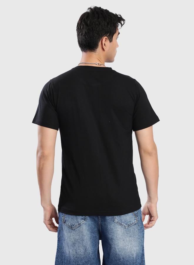 تايك تو تيشيرت رجالي أسود سادة بقصة عادية من بيني كلييد - Image 5