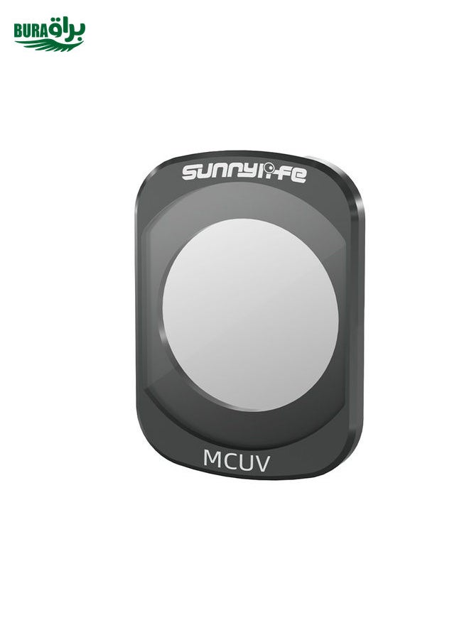 BURAQ - For DJI Osmo Pocket 3 Sunnylife Camera Lens Magnetic Metal Filter, No Impact On Gimbal Reset, Filter:MCUV - Image 1