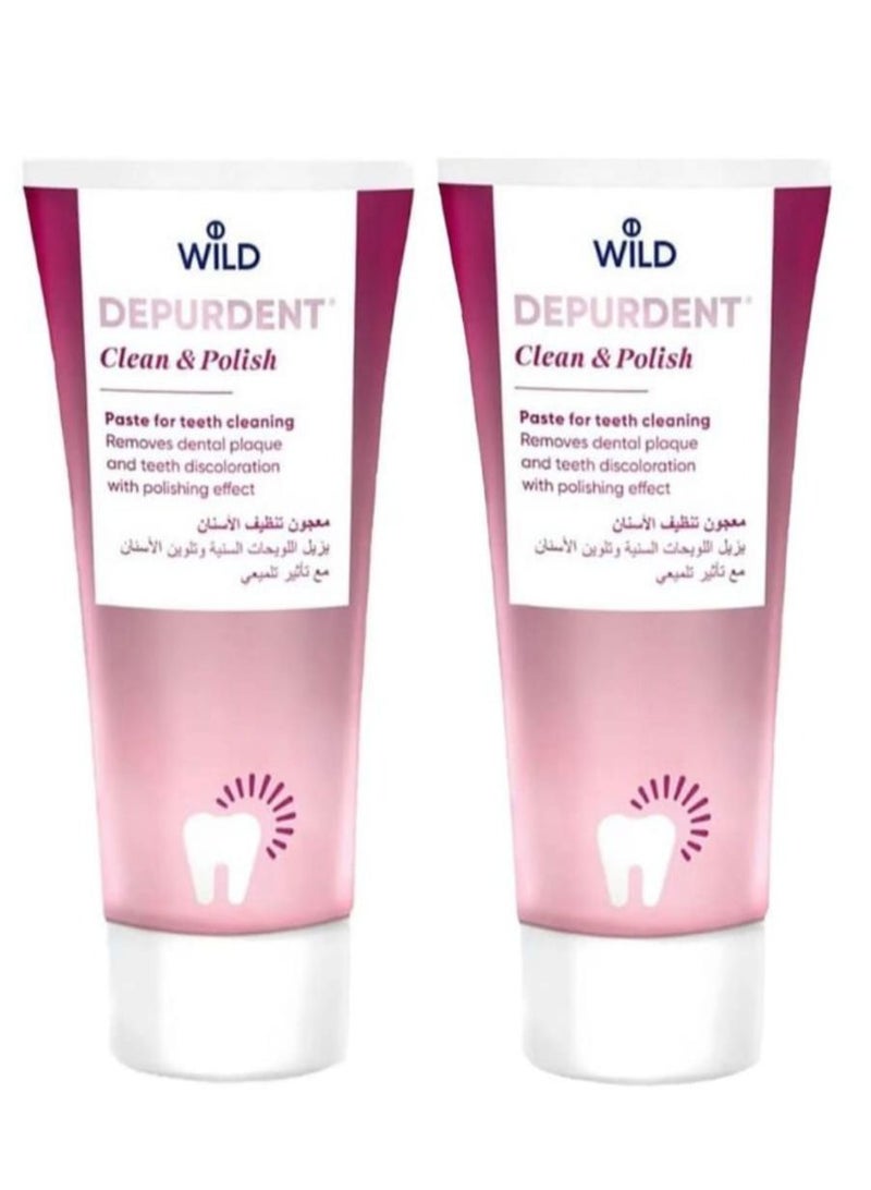 وايلد معجون تنظيف وتلميع وتبييض الأسنان 75 مل - Image 2