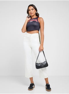 Ginger Straight Fit Cropped Jeans  - Image 1