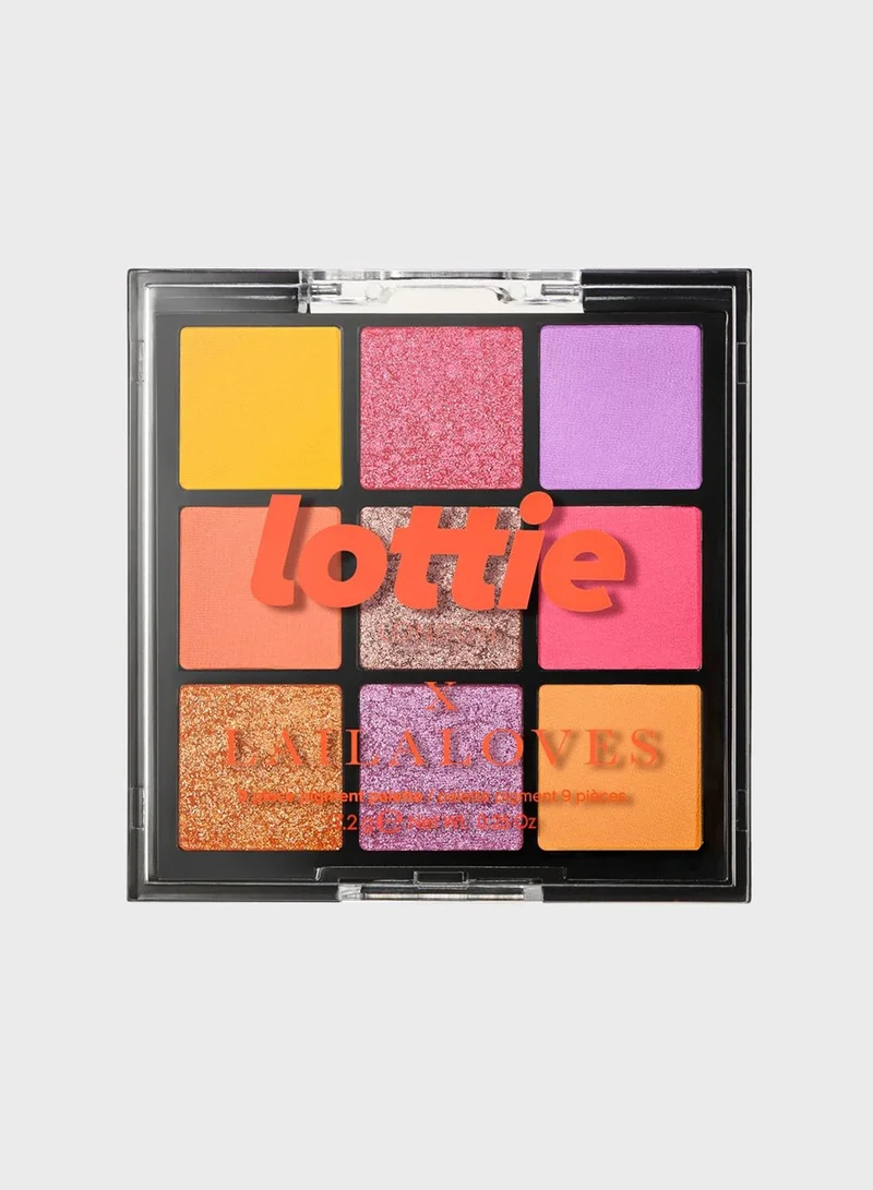 Lottie Neon Eyeshadow Palette Ibiza