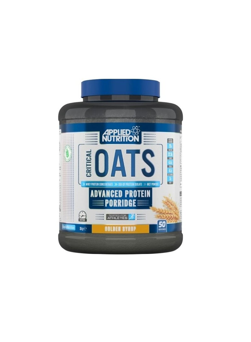appliednutrition Applied Nutrition Critical Oats Golden Syrup Flavor 3kg