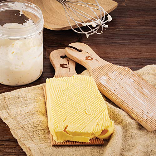 Farm to Table Natural Wood Butter Paddles, Set of 2, Beechwood - Image 2