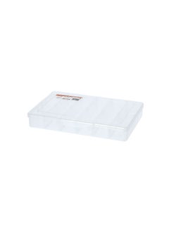 Tactix 12-Compartment Storage Box Clear Large 320007  - Image 1