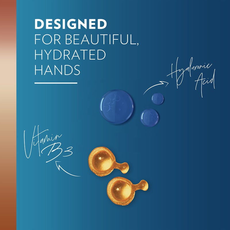 Vaseline Intensive Care Hand CrÃ¨me Moisturizer for Dry Hands Hydra Replenish Made with hyaluronic acid, vitamin B3, and cocoa butter 3.4 oz 6 Count - Image 3