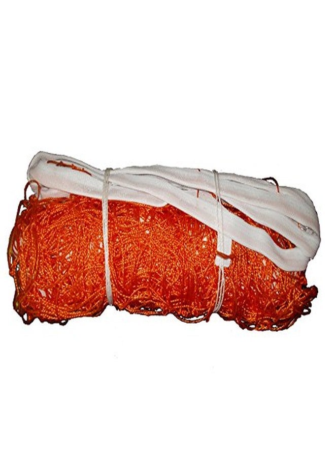 ProZone Sporting Nylon Orange 2 mm Volleyball Net - Image 1