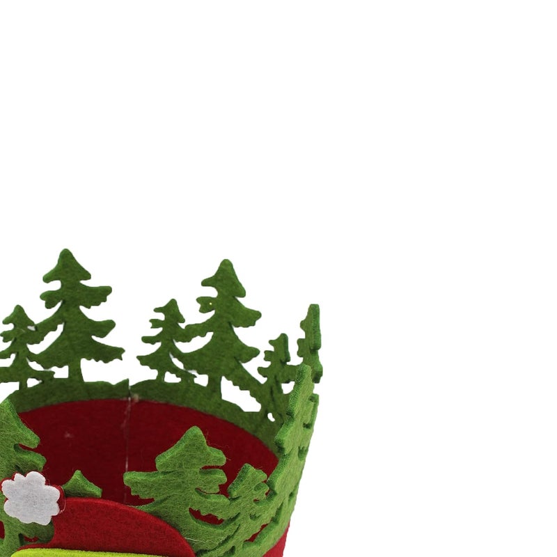 Jades Christmas Snowman Crown Basket - Image 3