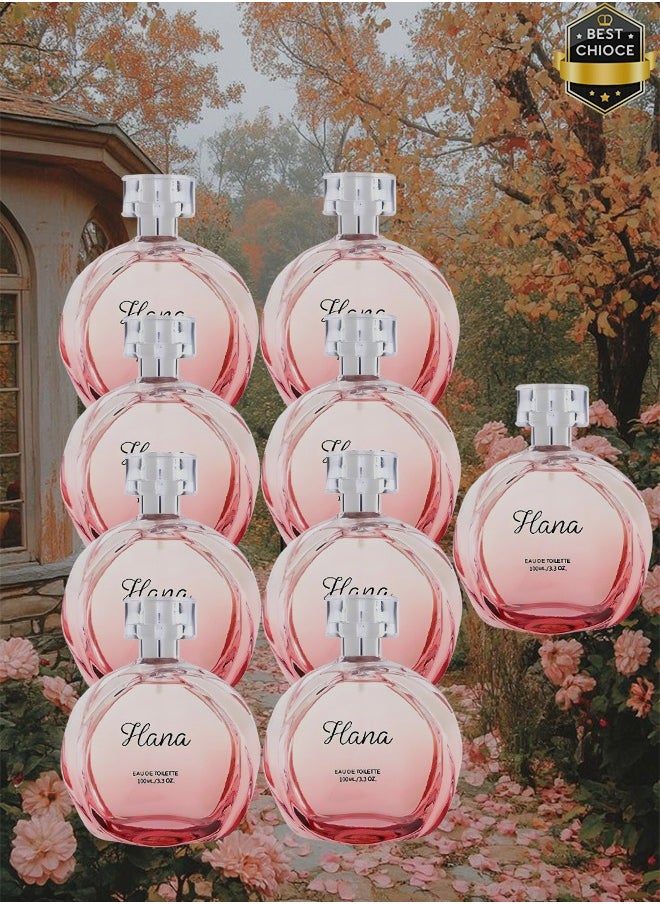 hana 9 Pieces Hana Perfume For Women 100ml EDT  - Image 1
