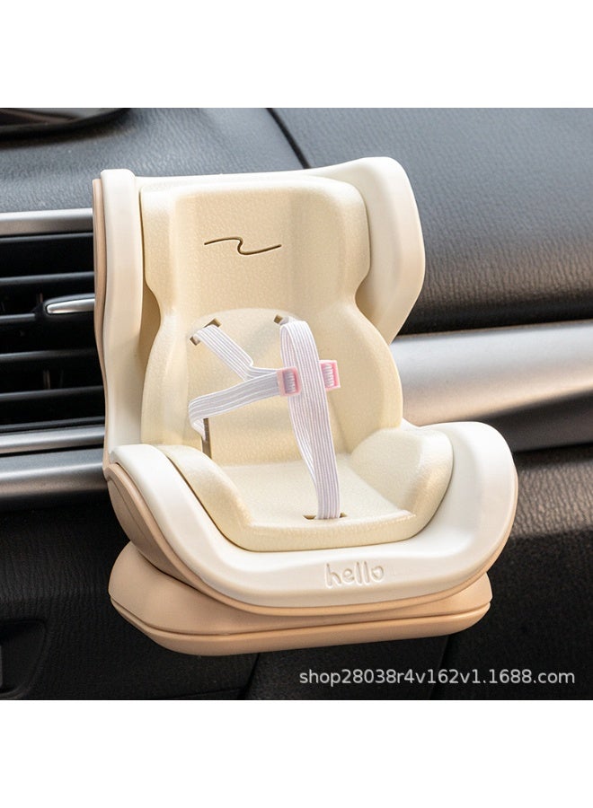 Car Seat for Labubu Dolls, Car Air Vent Decor, Decorative Display Dolls - Image 5