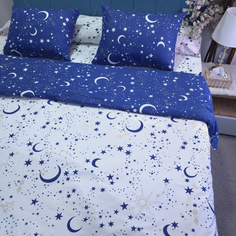 Golden Bed King Size King Size 230 * 240 Cotton Amreya Luxury Quilt Cover (WILD TOUCH) - Image 1
