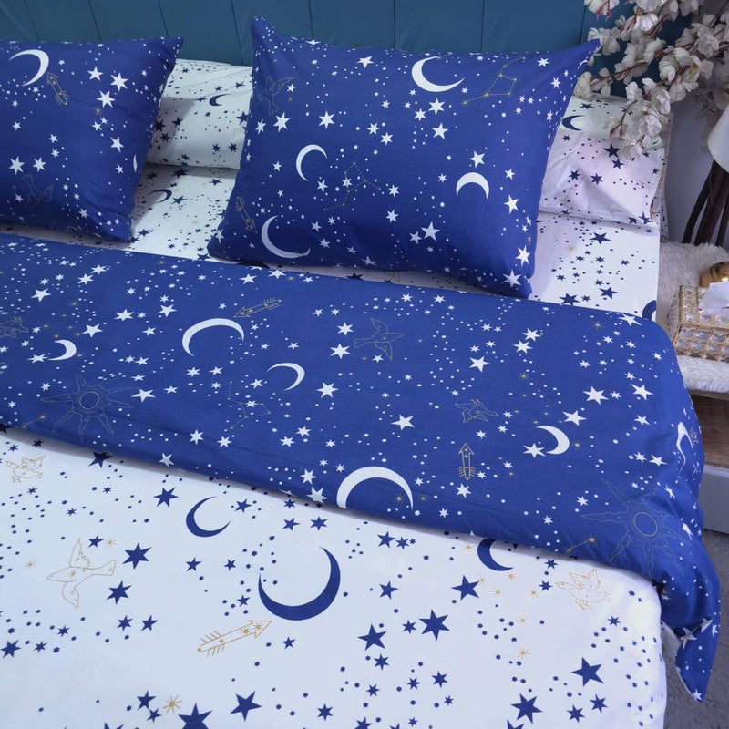 Golden Bed King Size King Size 230 * 240 Cotton Amreya Luxury Quilt Cover (WILD TOUCH) - Image 2
