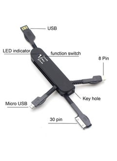 3 in1 Data USB Cable for iPhone, ipad 4, Micro USB Swiss Army Knife Shaped Fast Charger Charging Cable For iPhone ,iPad 30-Pin, Micro - pzsku/Z4D765D29CCD0D7DCBA18Z/45/_/1705757483/b3afc259-116d-409e-adc3-5fe6891a9390