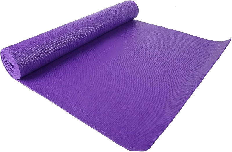 Fitvids حصيرة اليوغا متعددة الأغراض عالية الكثافة غير قابلة للانزلاق من BalanceFrom GoYoga مع حزام حمل - Image 2
