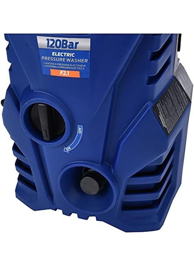 120 Bar 1500 Watt Compact Electric Pressure Washer For Home Garden And Car Blue 5 Meter Hose F2.1 - pzsku/Z4D767466485E2CE21CCAZ/45/_/1722927405/f8f61d8e-8480-4a22-b2ce-06ae8138733d