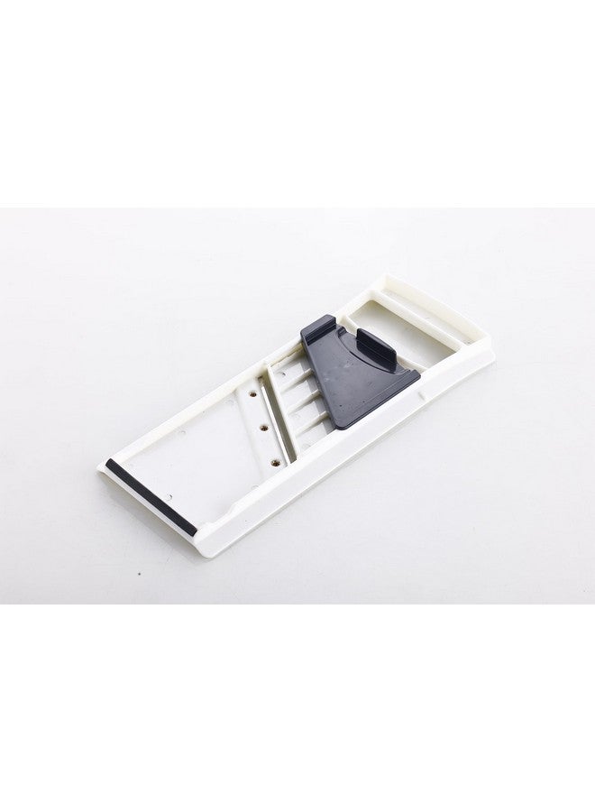 GANESH Sleek Adjustable Slicer for Cutiing Fruits & Vegetable Slices Different Slices Thickness Cutting, Color May Vary - Image 2