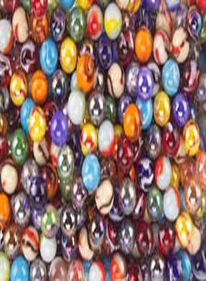 Mega Marbles SET OF 48 ASSORTED BULK - 1/2" PEEWEE MARBLES - Image 1