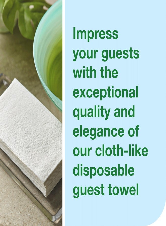 Tork LinStyle Valet Guest Towel White, 1/6 Fold, 5 x 100 Towels, 716001 - Image 5