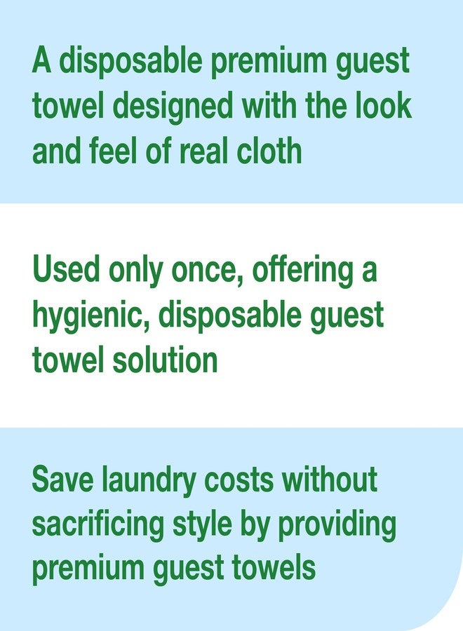 Tork LinStyle Valet Guest Towel White, 1/6 Fold, 5 x 100 Towels, 716001 - Image 3