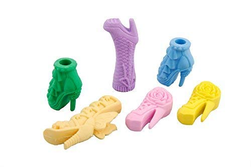 COI Fashion 3D Girl Sandal, Purse, Mobile Erasers for Kids Birthday Gift/Return Gift Set of 16 - Image 2