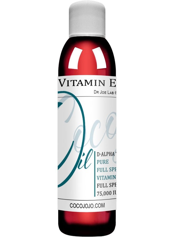 cocojojo Organic Liquid Vitamin E Oil for Skin, Hair, Face, Body Oil, 100% Pure Natural Cold Pressed Unrefined, Moisturizes & Nourishes, Non GMO - 2 Oz - Image 3