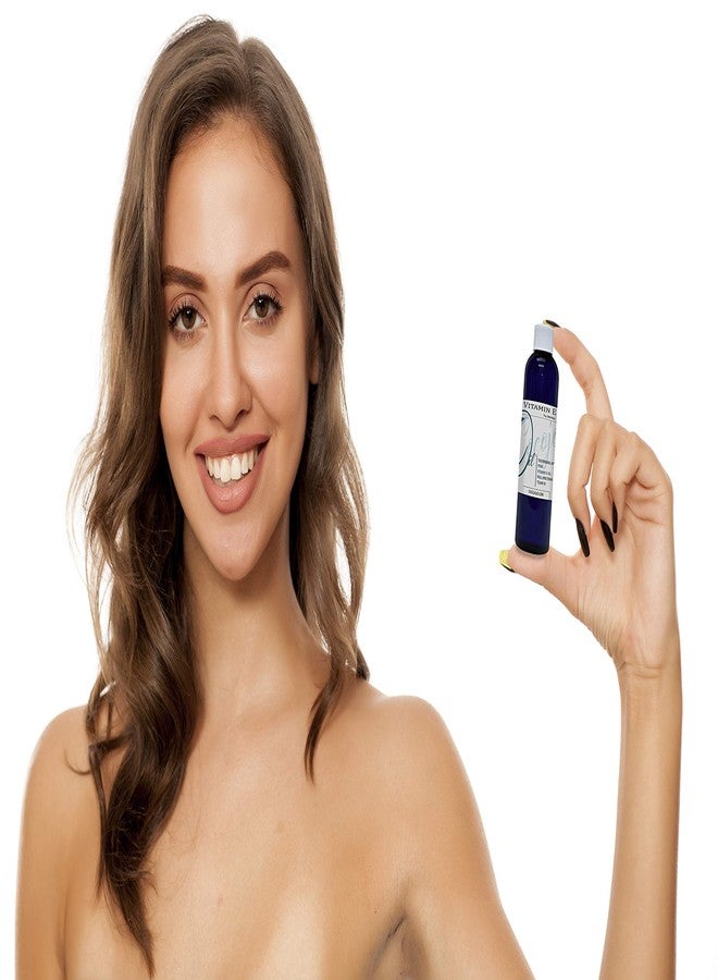cocojojo Organic Liquid Vitamin E Oil for Skin, Hair, Face, Body Oil, 100% Pure Natural Cold Pressed Unrefined, Moisturizes & Nourishes, Non GMO - 2 Oz - Image 4