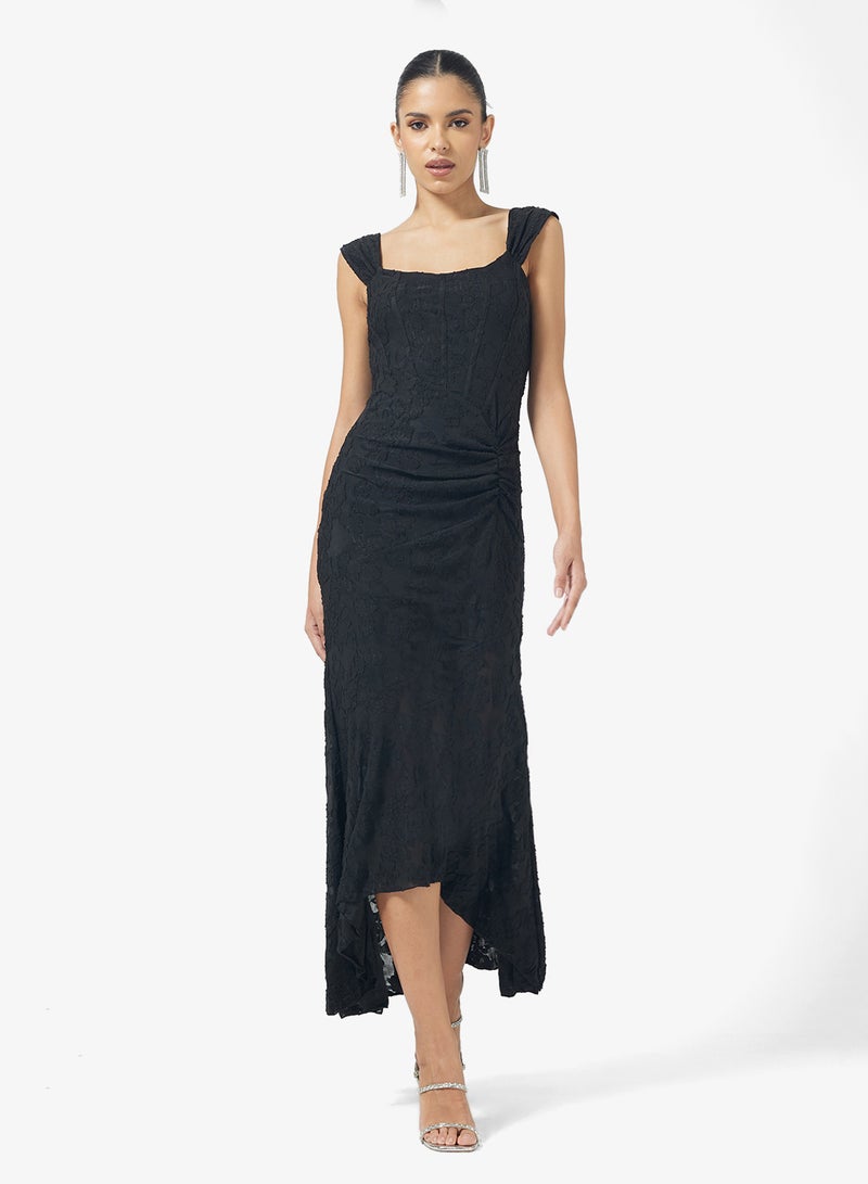 جينجر فستان كورست مطرز بالزهور - Image 4