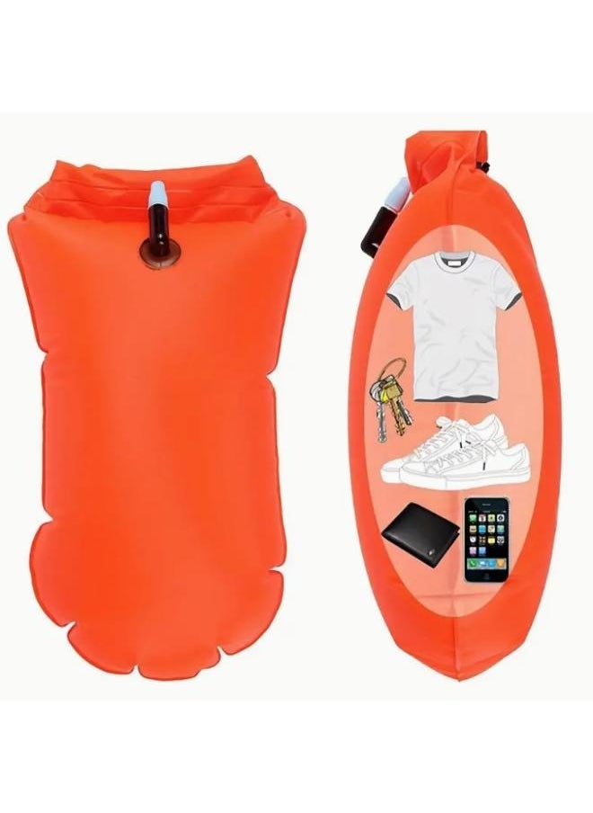 Generic Inflatable Swimming Buoys Swim Safety Flotation Visibility Buoys  - Image 4
