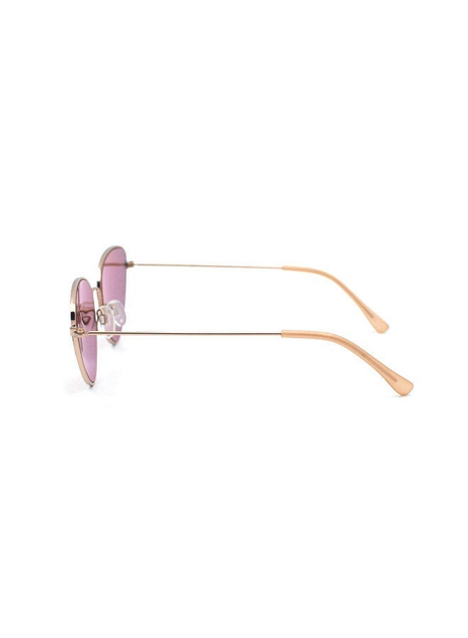 STYLEYEZ Women's Fashion Sunglasses - Lens Size: 55 mm Silver frame powder tablet - Image 3