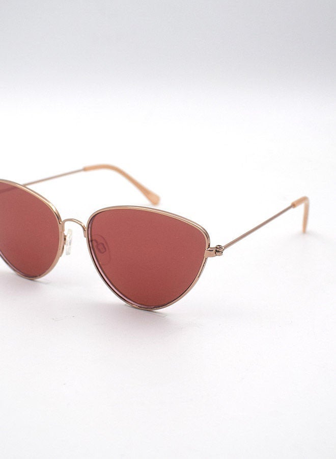 STYLEYEZ Women's Fashion Sunglasses - Lens Size: 55 mm Silver frame powder tablet - Image 4