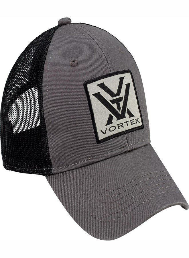 Vortex Optics Patch Logo Snap Back Caps (Pewter) - Image 2
