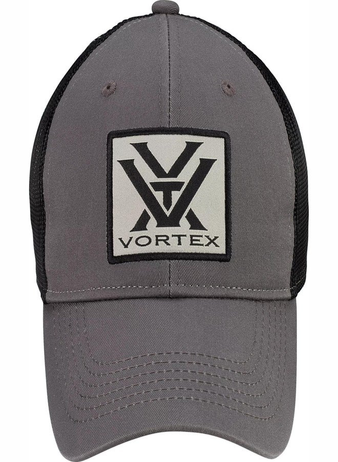 Vortex Optics Patch Logo Snap Back Caps (Pewter) - Image 1