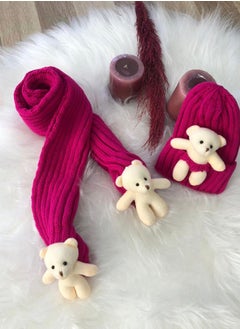 Generic Girls Scarf and Hat Set Age 4-14  - Image 1