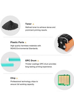 DW Compatible Toner Cartridge Replacement for Samsung 404s CLT-K404S C404S M404S Y404S Work for Samsung Xpress C430W C430 C480 C480FW C480FN (4-PACK)  - Image 3
