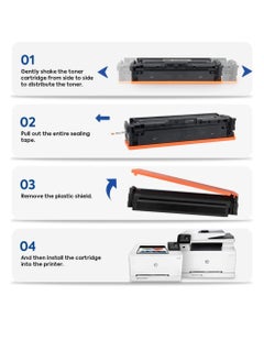 DW Compatible Toner Cartridge Replacement for Samsung 404s CLT-K404S C404S M404S Y404S Work for Samsung Xpress C430W C430 C480 C480FW C480FN (4-PACK)  - Image 4