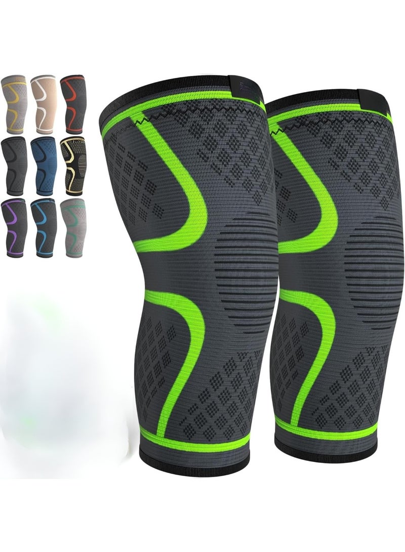 Breathable Knee Support Set for Men & Women – Elastic Compression Knee Brace for Daily Use & Sports - Image 1