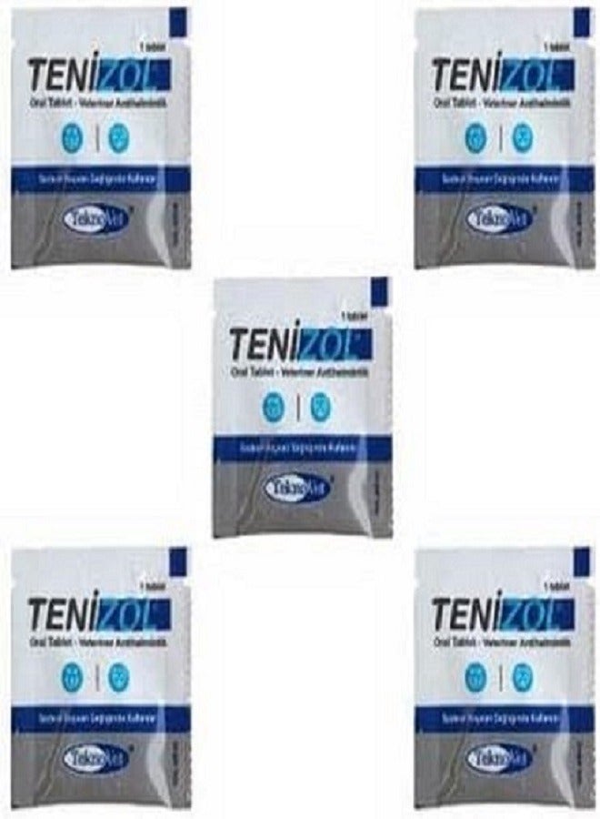 Teknovet Tenizol Pet Oral Tablet (dog & cat) deworming,endoparasite & anthelm - Image 2