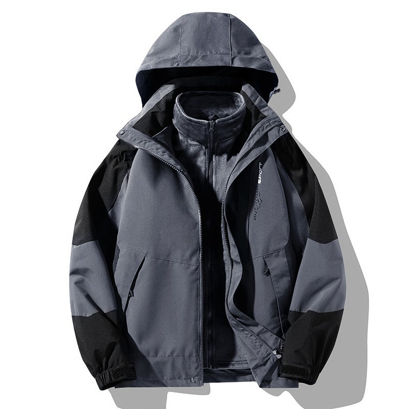 Outdoor Assault Clothing Men'S And Women'S Fashion Brand All-Match Waterproof Windproof Mountaineering Warm Sports Hooded Coat - Image 4