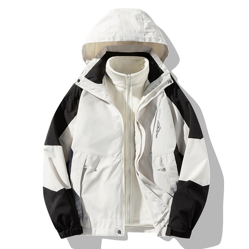 Outdoor Assault Clothing Men'S And Women'S Fashion Brand All-Match Waterproof Windproof Mountaineering Warm Sports Hooded Coat - Image 2