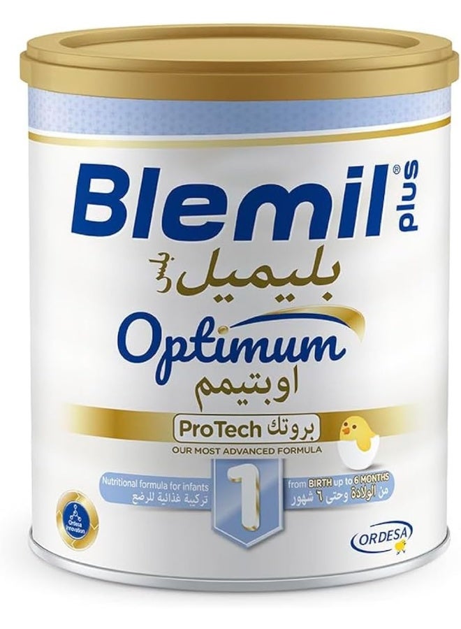 Blemil plus Ordesa Blemil Plus 1 Optimum ProTech Most Advanced Nutritional Formula for Infant From 0-6 Months. 400g - Image 1