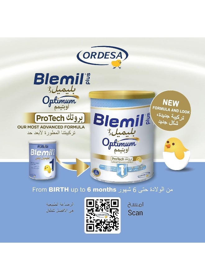 Blemil plus Ordesa Blemil Plus 1 Optimum ProTech Most Advanced Nutritional Formula for Infant From 0-6 Months. 400g - Image 2